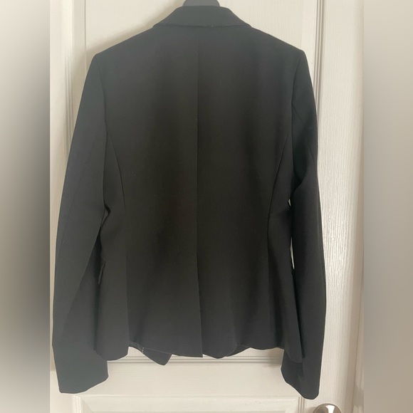 Banana Republic Black Double Breasted Blazer Size 0 - Picture 2 of 2